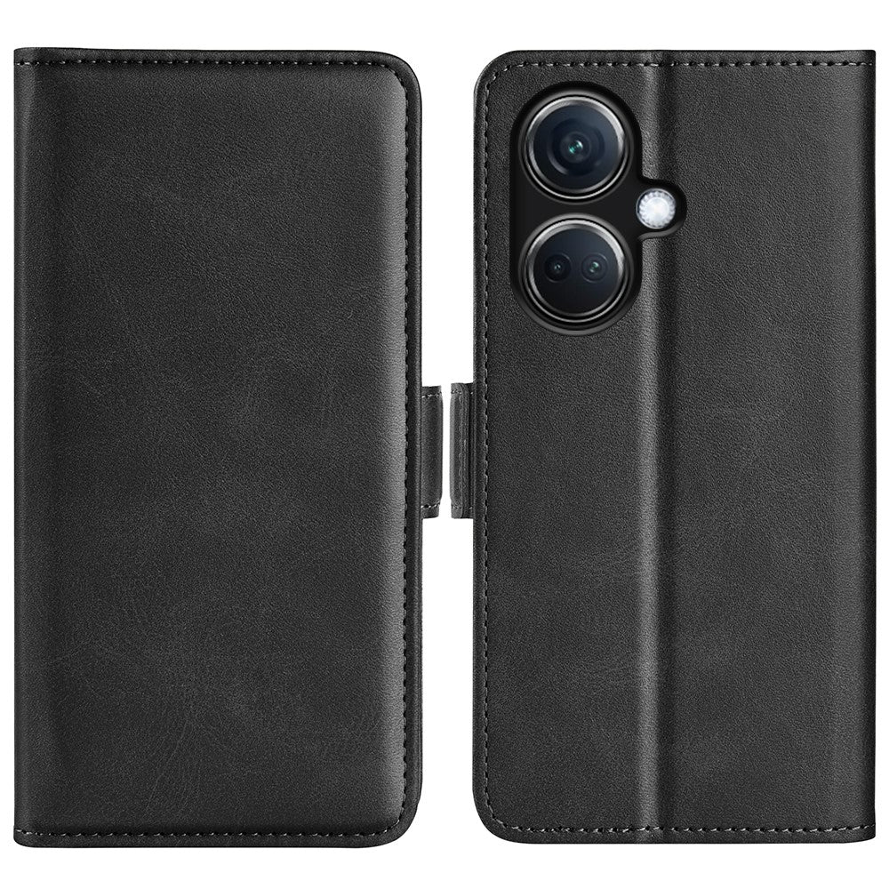 For Oppo K11 5G Phone Stand Case Wallet Leather Phone Cover Calf Texture Magnetic Closure Shell
