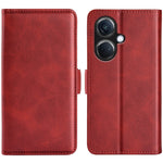 For Oppo K11 5G Phone Stand Case Wallet Leather Phone Cover Calf Texture Magnetic Closure Shell