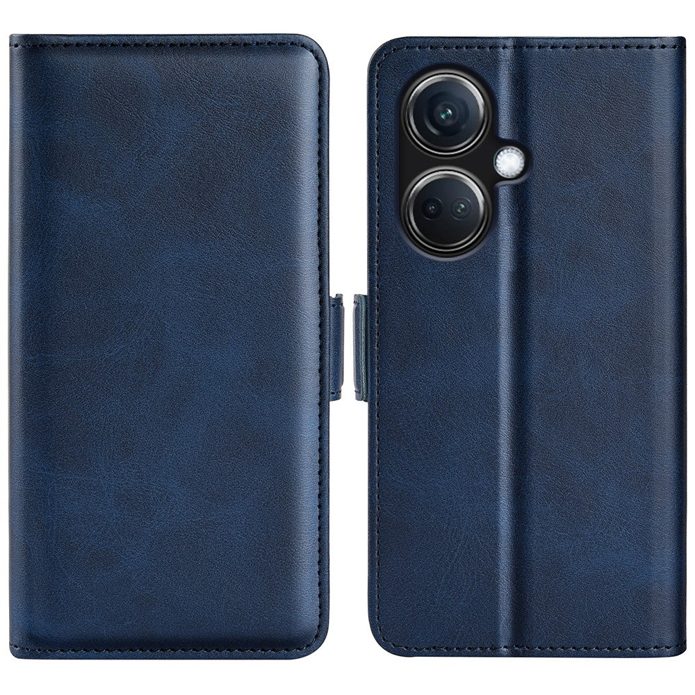 For Oppo K11 5G Phone Stand Case Wallet Leather Phone Cover Calf Texture Magnetic Closure Shell