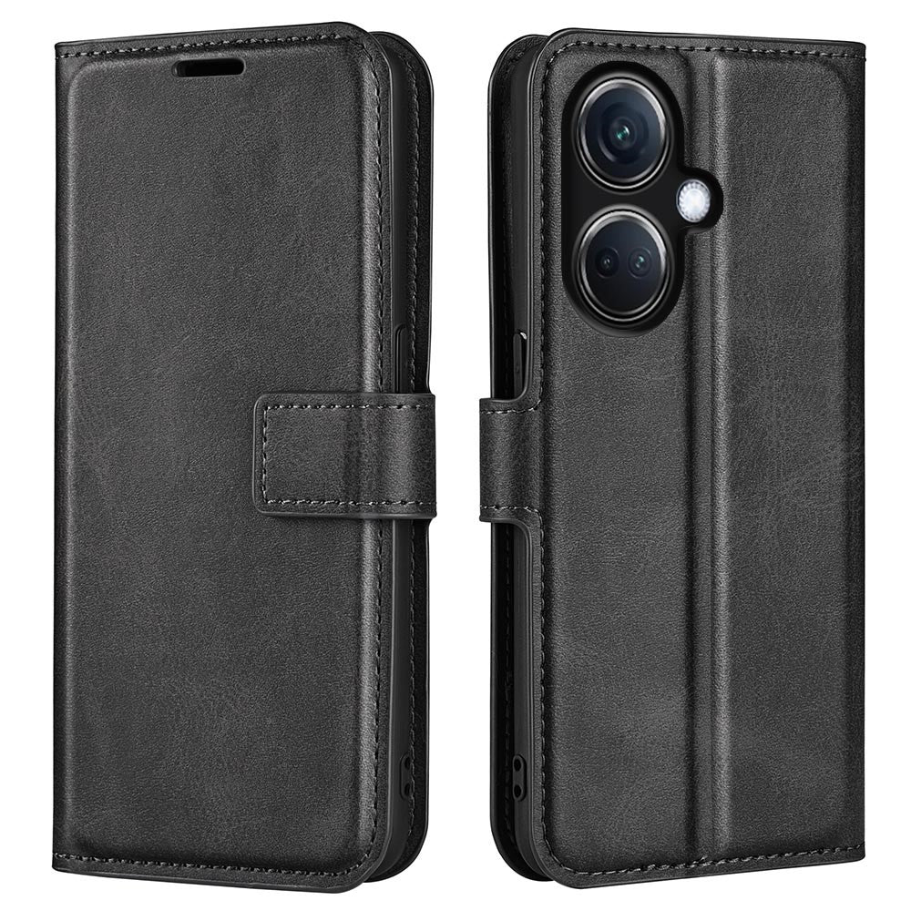 Til Oppo K11 5G Magnetisk Lukning Cover Pung Stativ Fuld Beskyttelse PU Læder Etui Kalve Tekstur Telefonskal