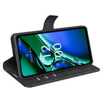 Til Oppo K11 5G Magnetisk Lukning Cover Pung Stativ Fuld Beskyttelse PU Læder Etui Kalve Tekstur Telefonskal