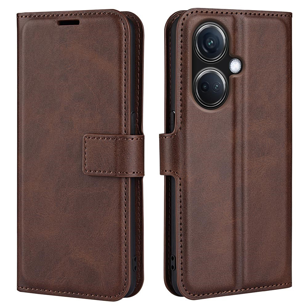 Til Oppo K11 5G Magnetisk Lukning Cover Pung Stativ Fuld Beskyttelse PU Læder Etui Kalve Tekstur Telefonskal