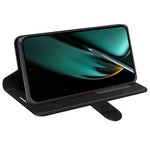For Oppo K11 5G Phone Cover Crazy Horse Texture Wallet Case PU Leather Stand Full Protection Shell