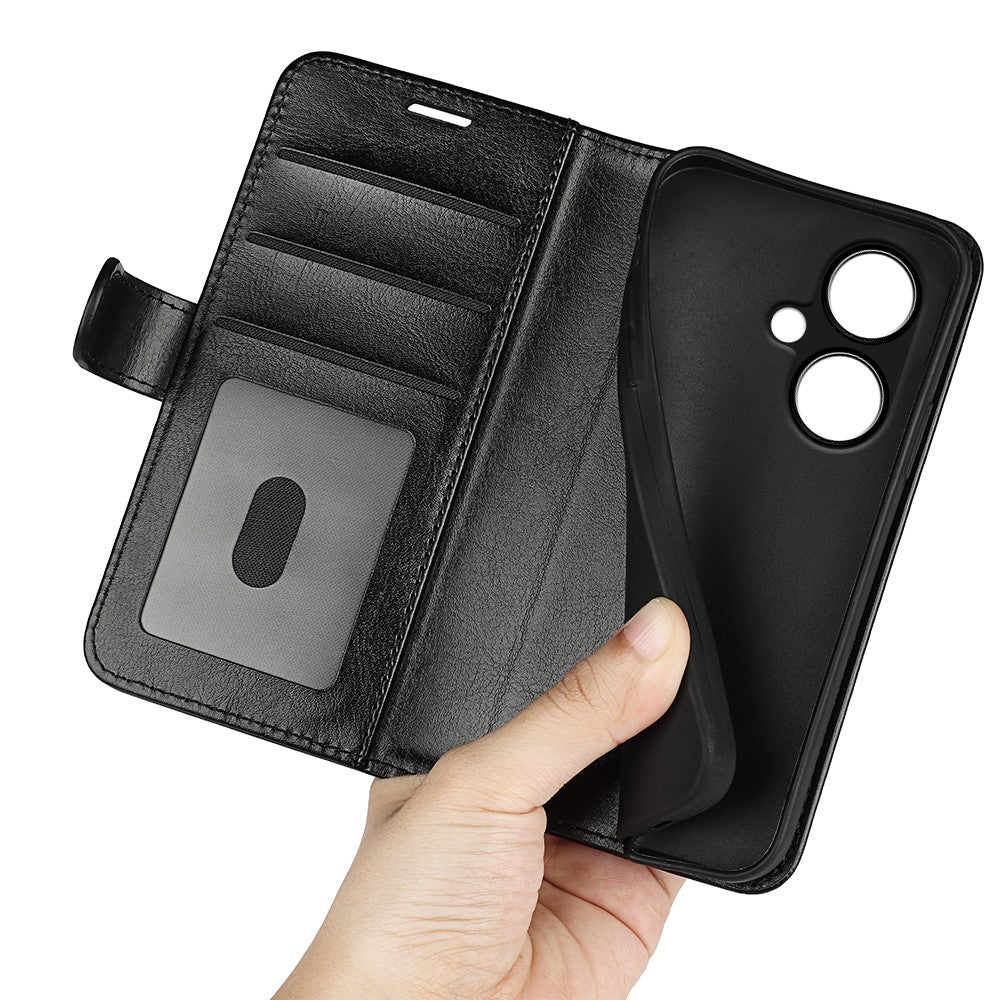 For Oppo K11 5G Phone Cover Crazy Horse Texture Wallet Case PU Leather Stand Full Protection Shell