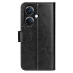 For Oppo K11 5G Phone Cover Crazy Horse Texture Wallet Case PU Leather Stand Full Protection Shell