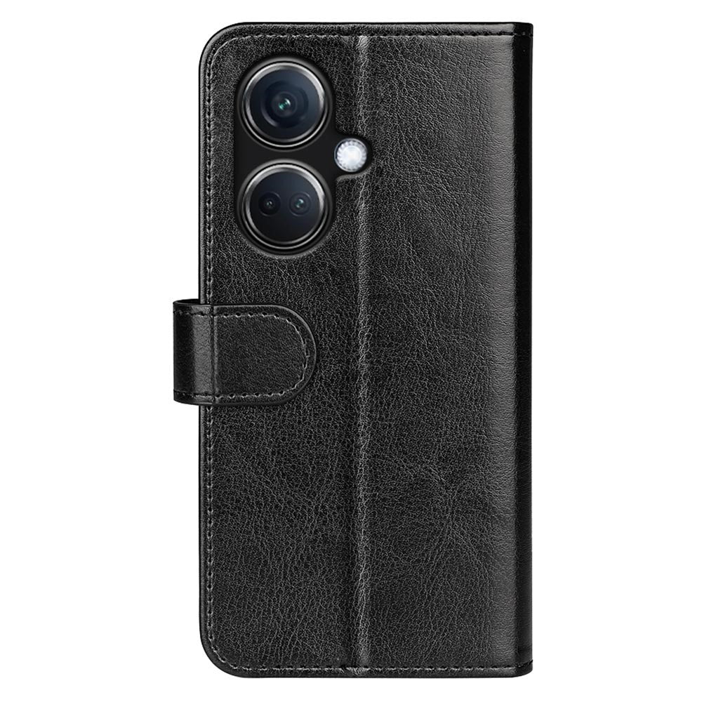 For Oppo K11 5G Phone Cover Crazy Horse Texture Wallet Case PU Leather Stand Full Protection Shell