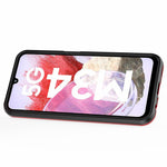 For Samsung Galaxy F34 5G / M34 5G Hard PC Soft TPU Back Cover Rotatable Ring Holder Kickstand Phone Case