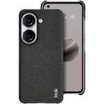 IMAK Ruiyi-serien til Asus Zenfone 9 5G / Zenfone 10 5G Stoftekstur Telefoncover PU-læderbelagt PC-cover