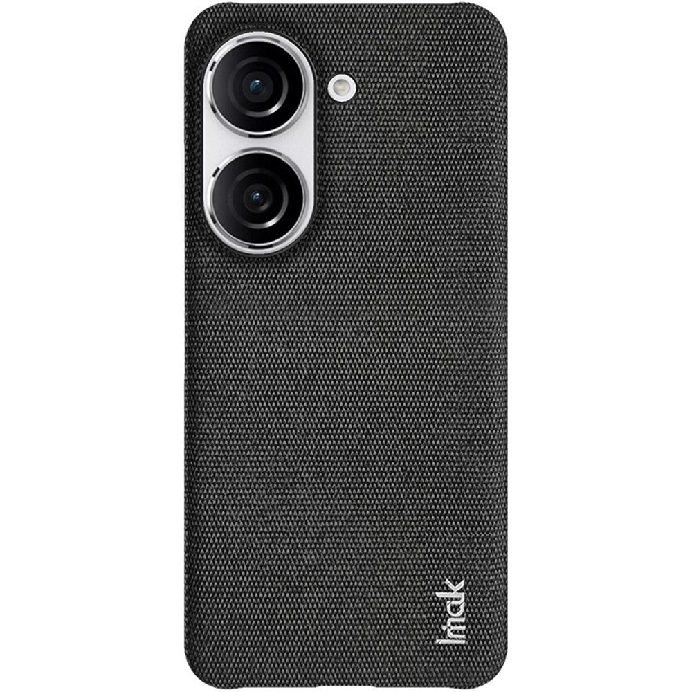 IMAK Ruiyi-serien til Asus Zenfone 9 5G / Zenfone 10 5G Stoftekstur Telefoncover PU-læderbelagt PC-cover