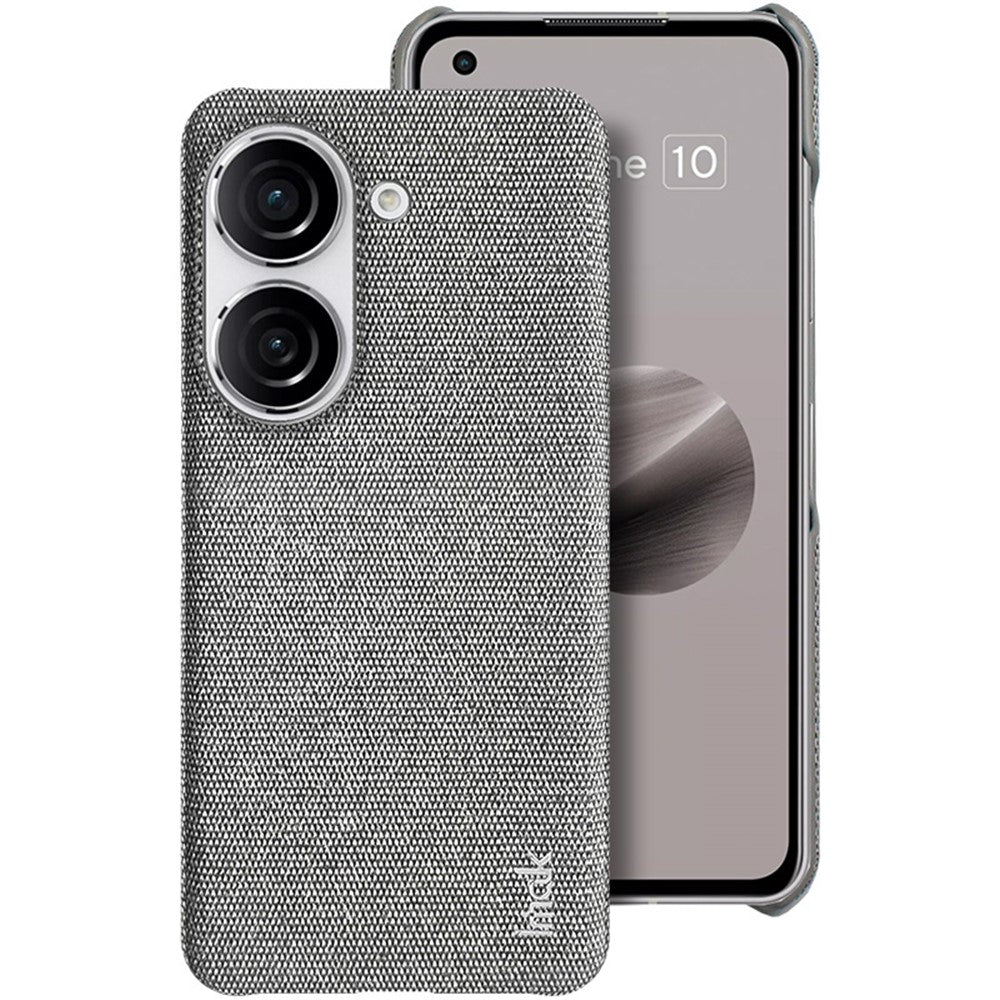 IMAK Ruiyi-serien til Asus Zenfone 9 5G / Zenfone 10 5G Stoftekstur Telefoncover PU-læderbelagt PC-cover