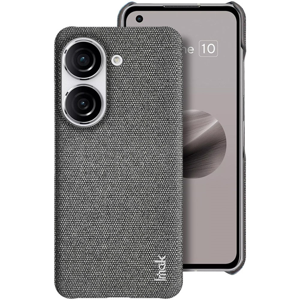 IMAK Ruiyi-serien til Asus Zenfone 9 5G / Zenfone 10 5G Stoftekstur Telefoncover PU-læderbelagt PC-cover