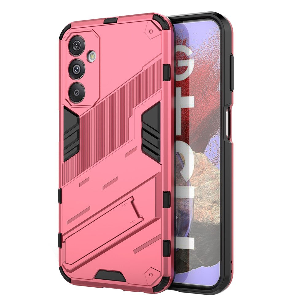 For Samsung Galaxy F34 5G / M34 5G Anti-drop Phone Case PC+TPU Back Cover with Kickstand