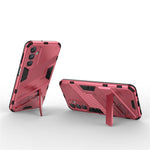For Samsung Galaxy F34 5G / M34 5G Anti-drop Phone Case PC+TPU Back Cover with Kickstand