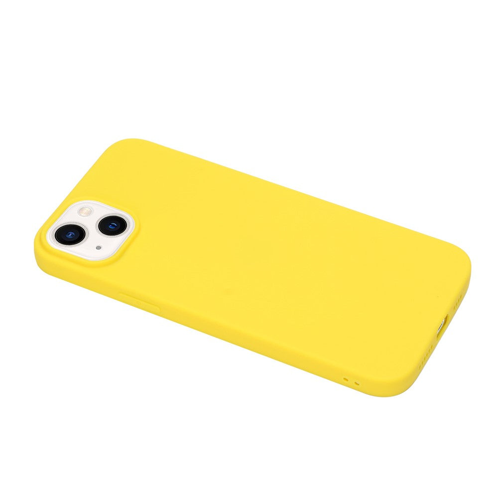 Anti-scratch TPU Phone Case for iPhone 15 Plus Anti-fingerprint Matte Cell Phone Back Cover