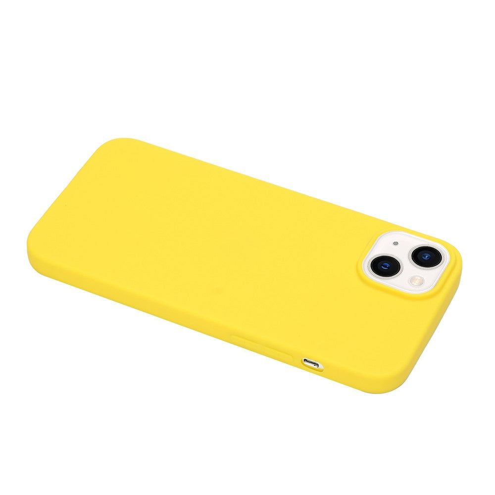 Anti-scratch TPU Phone Case for iPhone 15 Plus Anti-fingerprint Matte Cell Phone Back Cover