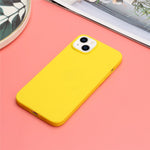 Anti-scratch TPU Phone Case for iPhone 15 Plus Anti-fingerprint Matte Cell Phone Back Cover