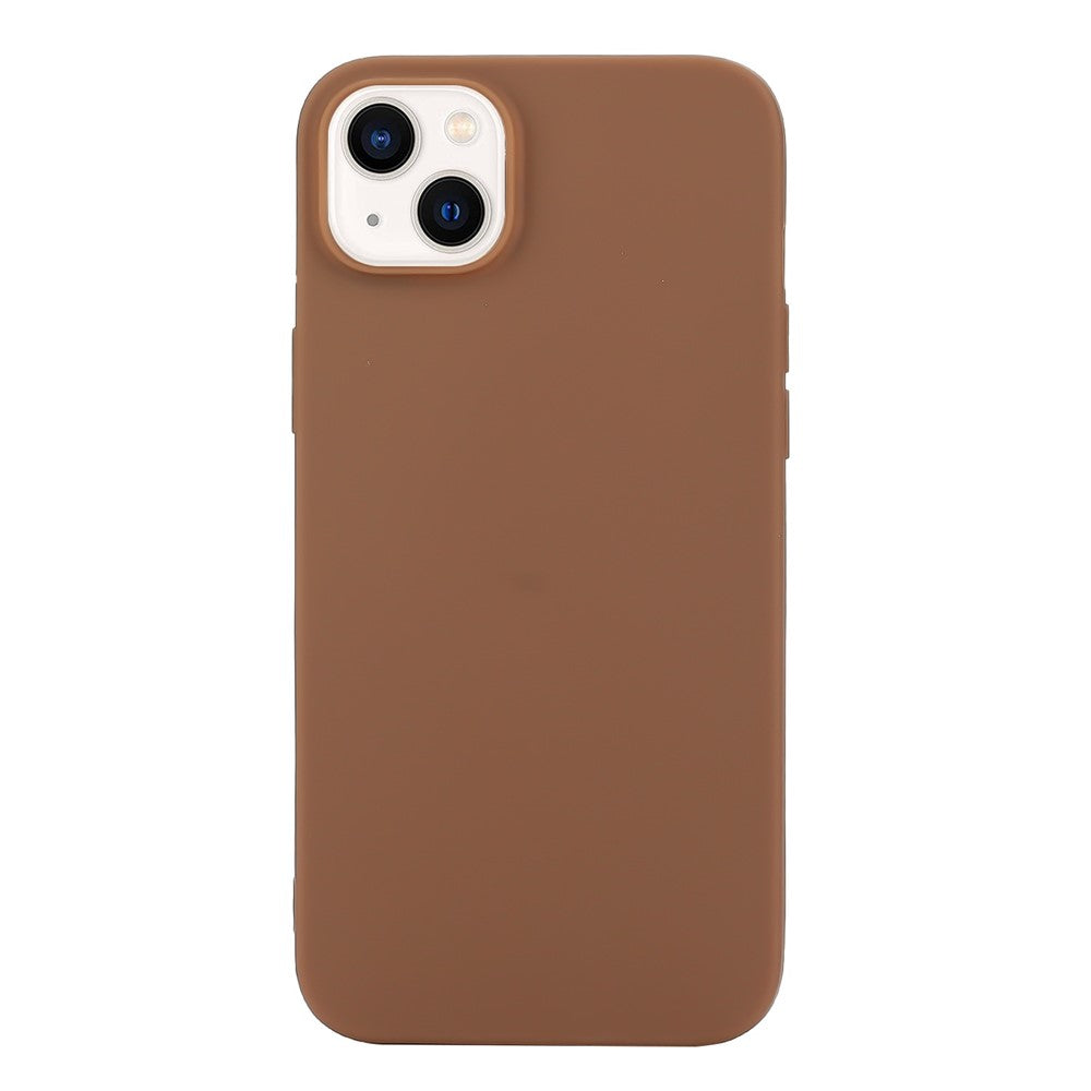 Anti-scratch TPU Phone Case for iPhone 15 Plus Anti-fingerprint Matte Cell Phone Back Cover