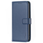 BINFEN COLOR BF17 Leather Wallet Case for Oppo A58 4G , Stand Magnetic Closure Protective Phone Cover