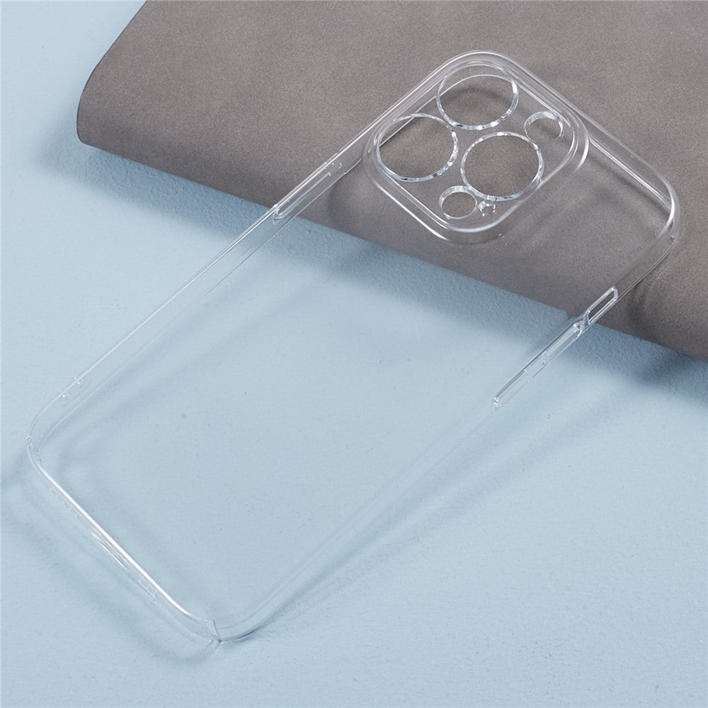 100PCS For iPhone 12 Pro HD Transparent Shell Clear Plastic Cell Phone Cover Slim-Fit Hard Phone Case