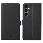VILI DMK Series Wallet Leather Case for Samsung Galaxy S23 FE , Stand Cross Texture Phone Cover