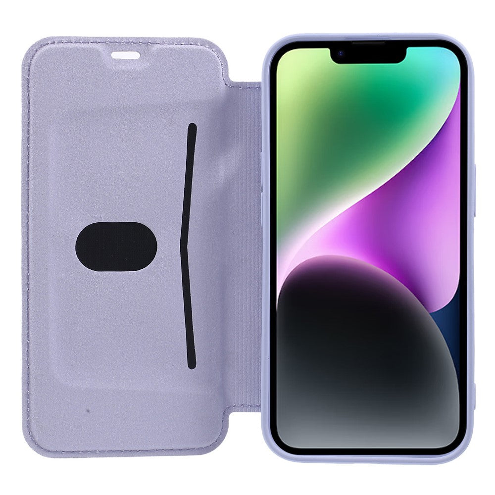 Til iPhone 15 Kortholder Støtteben Flydende Silikone Stødsikkert Beskyttelsescover Blød Telefoncover