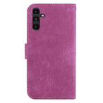 Sødt tigerpræget PU-læderetui til Samsung Galaxy A13 5G, pung-etui med stativ