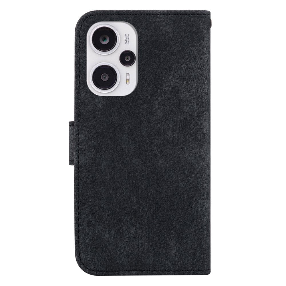 Stand Wallet Phone Case for Xiaomi Poco F5 5G / Redmi Note 12 Turbo , Tiger Pattern Imprinted PU Leather Flip Cover