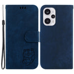 Stand Wallet Phone Case for Xiaomi Poco F5 5G / Redmi Note 12 Turbo , Tiger Pattern Imprinted PU Leather Flip Cover