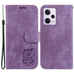 Flip Case for Xiaomi Poco X5 Pro 5G / Redmi Note 12 Pro Speed 5G / Note 12 Pro 5G , Stand Wallet Tiger Pattern Imprinted PU Leather Cellphone Cover