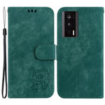 PU Leather Case for Xiaomi Redmi K60 5G / K60 Pro 5G / Poco F5 Pro 5G Stand Wallet Tiger Pattern Imprinted Cellphone Flip Cover