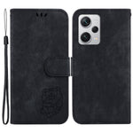 Flip Case for Xiaomi Redmi Note 12 Pro+ 5G Viewing Stand Wallet Tiger Pattern Imprinted PU Leather Cellphone Cover