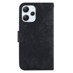 For Xiaomi Redmi 12 4G Shockproof Case Lovely Tiger Imprint Leather Wallet Phone Cover with Stand
