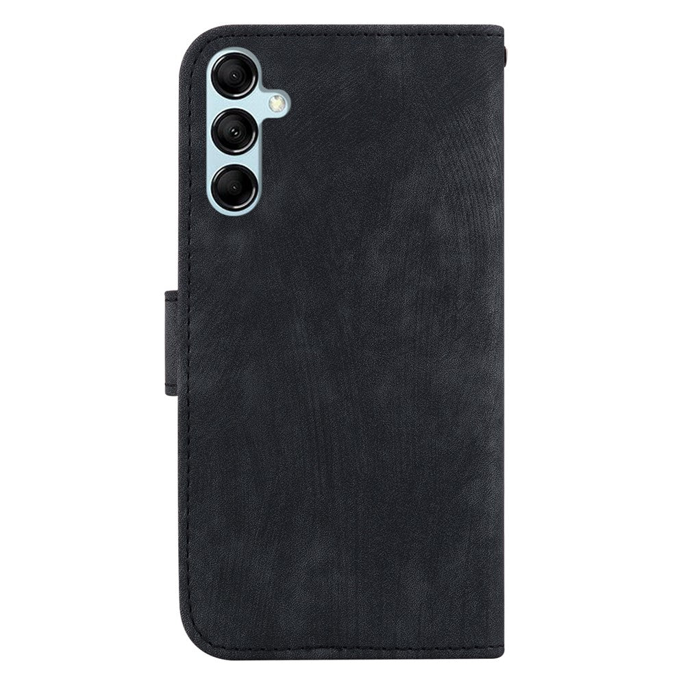 PU-læderpungcover til Samsung Galaxy M54 5G / F54 5G, telefoncover med tiger-mønster og stativfunktion