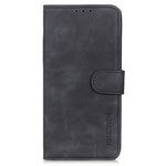 KHAZNEH For Oppo A78 4G Anti-Scratch Shell Wallet Phone Cover Retro Texture PU Leather Stand Case