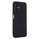 For Xiaomi Redmi Note 11R 5G Slim-Fit Phone Shell Liquid Silicone Soft Lining Phone Case Cover with Strap
