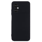 For Xiaomi Redmi Note 11R 5G Slim-Fit Phone Shell Liquid Silicone Soft Lining Phone Case Cover with Strap