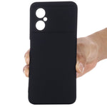 For Xiaomi Redmi Note 11R 5G Slim-Fit Phone Shell Liquid Silicone Soft Lining Phone Case Cover with Strap