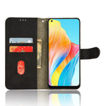 For Oppo A58 4G Skin-touch Feeling Phone Case Wallet PU Leather Full Protection Phone Stand Cover