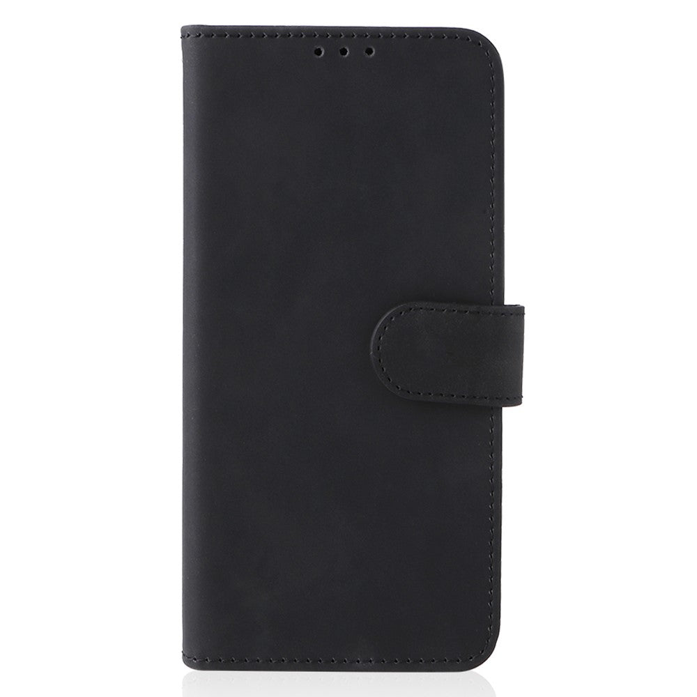 For Oppo A58 4G Skin-touch Feeling Phone Case Wallet PU Leather Full Protection Phone Stand Cover