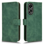 For Oppo A58 4G Skin-touch Feeling Phone Case Wallet PU Leather Full Protection Phone Stand Cover