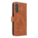 For Samsung Galaxy F34 5G / M34 5G Stand Skin-touch Phone Case Wallet PU Leather Full Protection Phone Cover
