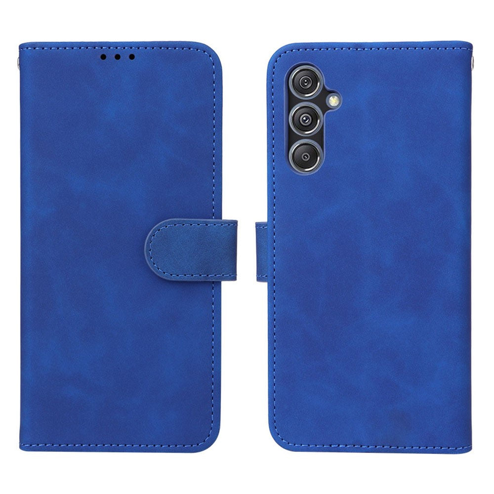 For Samsung Galaxy F34 5G / M34 5G Stand Skin-touch Phone Case Wallet PU Leather Full Protection Phone Cover