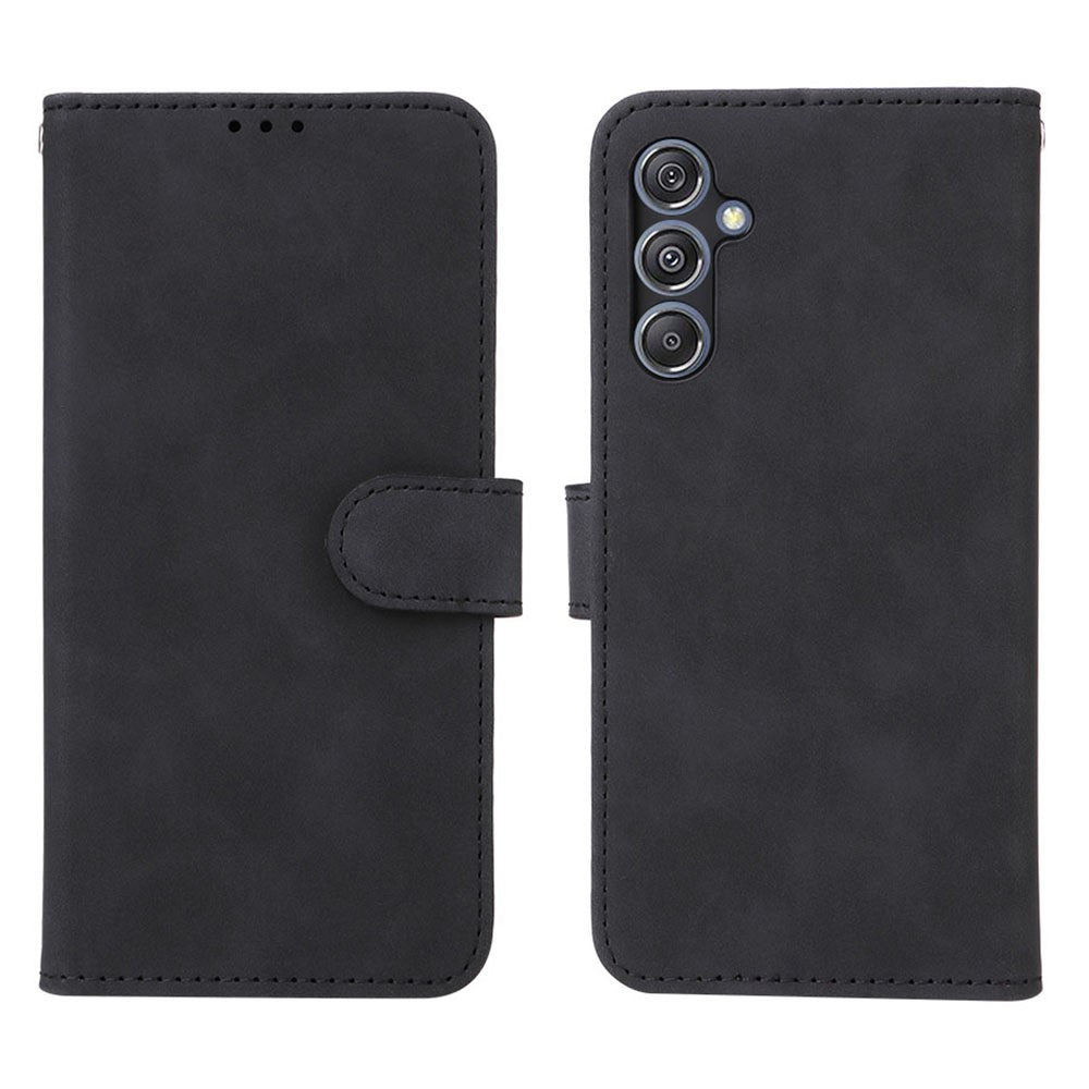 For Samsung Galaxy F34 5G / M34 5G Stand Skin-touch Phone Case Wallet PU Leather Full Protection Phone Cover