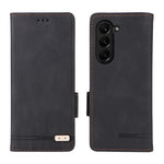 For Samsung Galaxy Z Fold5 5G Fall Proof Hardware Decor Phone Case PU Leather Wallet Stand Cover