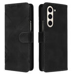 YX0040 For Samsung Galaxy Z Fold5 5G Card Slots Case PU Leather+PC Imprinted Phone Cover