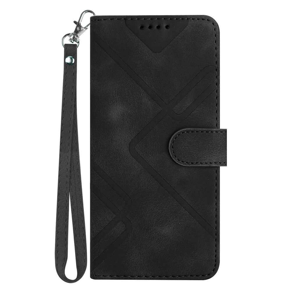 YX0040 For Samsung Galaxy Z Fold5 5G Card Slots Case PU Leather+PC Imprinted Phone Cover