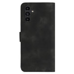 YX003 Wallet Case for Samsung Galaxy A24 4G (162.1 x 77.6 x 8.3mm), PU Leather Pattern Imprinted Stand Phone Cover