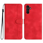 YX003 Wallet Case for Samsung Galaxy A24 4G (162.1 x 77.6 x 8.3mm), PU Leather Pattern Imprinted Stand Phone Cover