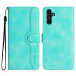 YX003 Wallet Case for Samsung Galaxy A24 4G (162.1 x 77.6 x 8.3mm), PU Leather Pattern Imprinted Stand Phone Cover