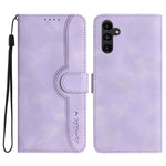 YX003 Wallet Case for Samsung Galaxy A24 4G (162.1 x 77.6 x 8.3mm), PU Leather Pattern Imprinted Stand Phone Cover